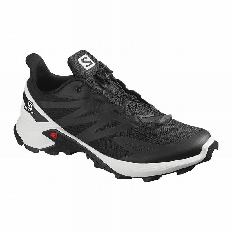 Salomon SUPERCROSS BLAST Zapatillas Trail Running Hombre - Negras / Blancas - Colombia (34865-VLIK)